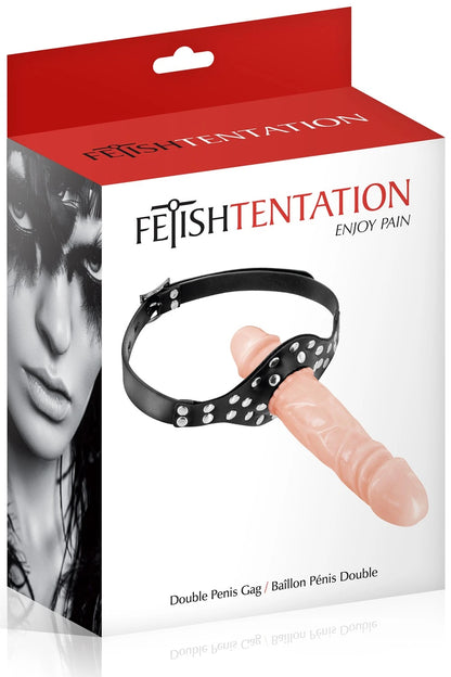 Bâillon double gode