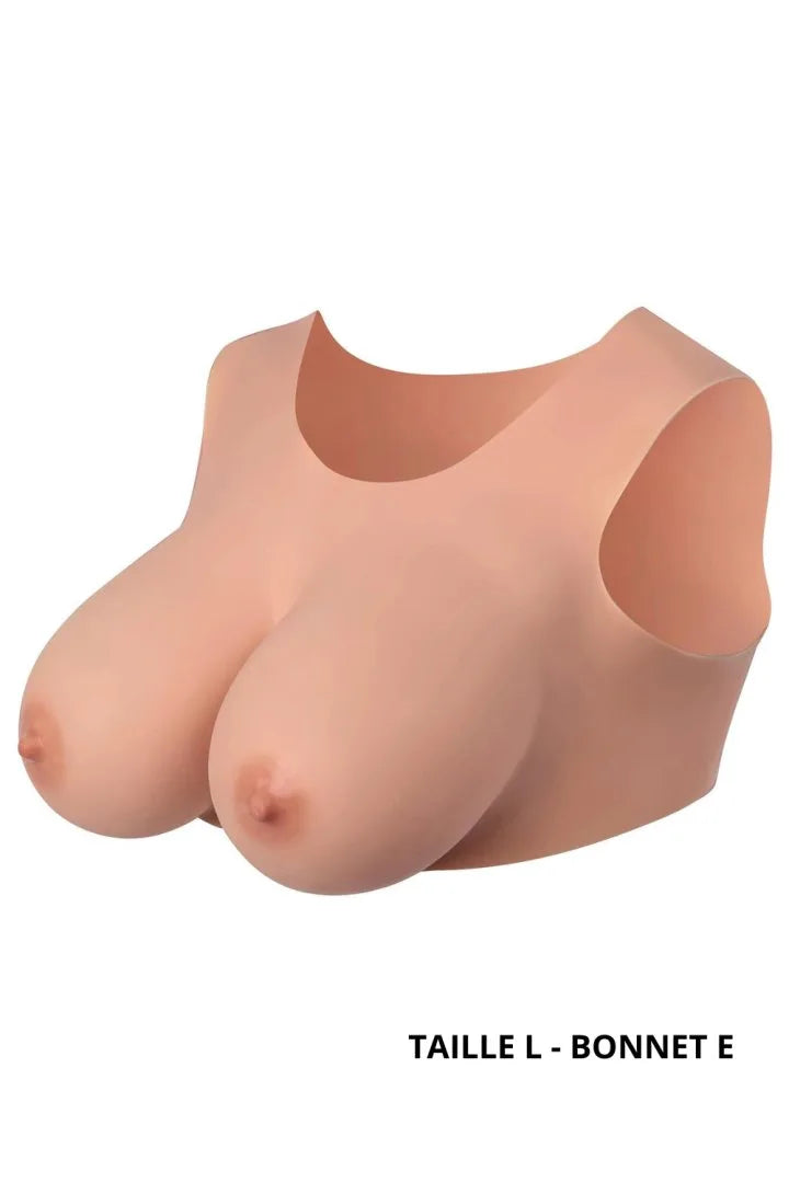 Buste seins réaliste couleur peau claire