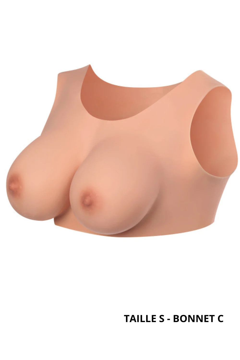 Buste seins réaliste couleur peau claire